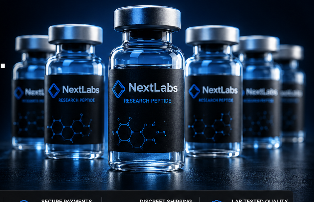 NextLabs research peptide vial concept